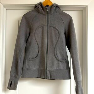 Lululemon grey hoodie in excellent condition